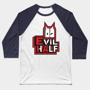 evil half Baseball T-Shirt